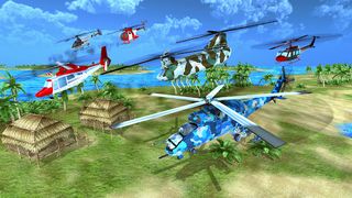 Helicopter Flying Sim Driving - Screenshot 3