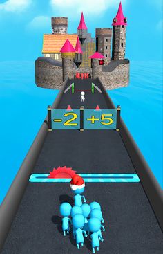 Crowd Castle Run : 3D - Screenshot 3