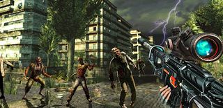 FPS Zombie Shooting Gun Games - Screenshot 1