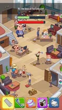 Office Riot - Funny Idle Simul - Screenshot 3