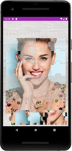 Jigsaw Puzzle Miley Cyrus - Screenshot 2