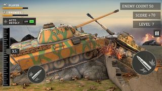 Offline War Game 3D Tank Games - Screenshot 2