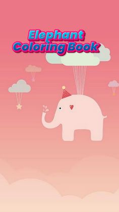 Elephant coloring game - Screenshot 2