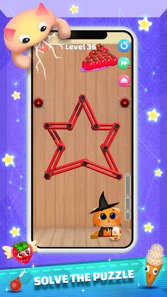 Feed The Pet: Rubber Puzzle - Screenshot 2