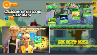 Lady MotorBike bug Driving - Screenshot 1