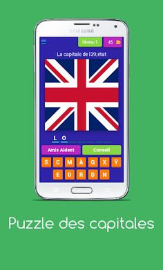 Puzzle des Capitales - Screenshot 4