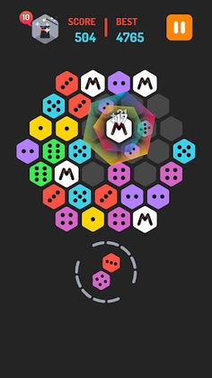 Merge Block Hexa: Dominoes Mer - Screenshot 3