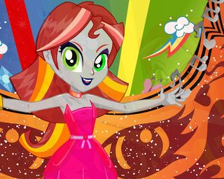 Sunset Dressup - Screenshot 1