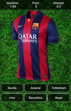 Guess the Football Club Shirt - Screenshot 1