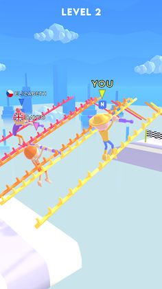 Text Race 3D - Screenshot 2