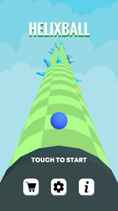 Helixball runner - Screenshot 1