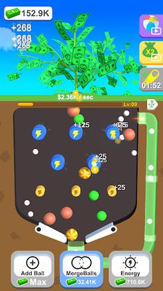Pinball Growth - Screenshot 2