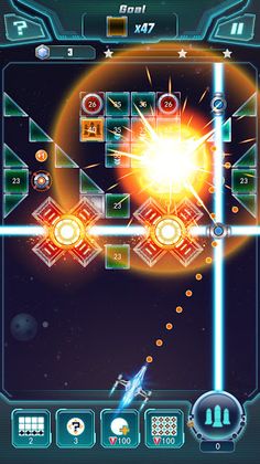 Bricks Breakers - Space Wars - Screenshot 1