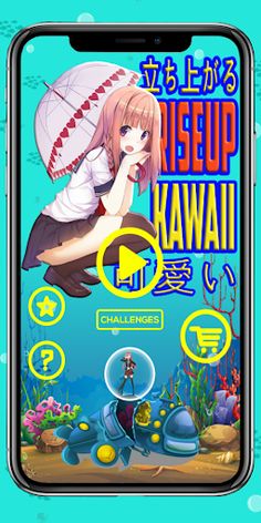 Cute Girl Rise Up - Screenshot 1