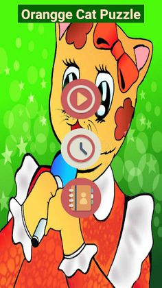 Orange Cat Puzzle - Screenshot 1