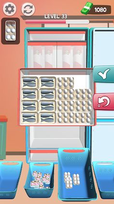 Organize & Fill Up the Fridge - Screenshot 1