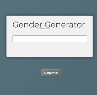 Gender Generator - Free Name G - Screenshot 2