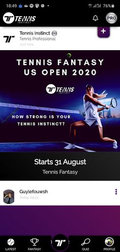 Tennis Instinct - Live Score T - Screenshot 1