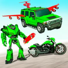 Robot Car Transform Game - Screenshot 1