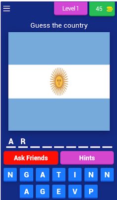 Flag frenzy: Travel the world - Screenshot 1