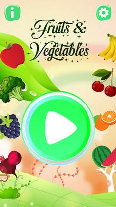 Fruits and Vegetables Puzzle - Screenshot 1