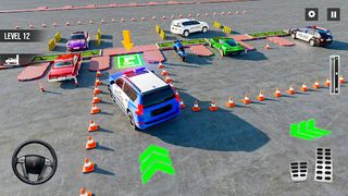 Police Prado Car Parking 3D - Screenshot 3