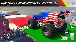 Monster Car Stunts Game 2023 - Screenshot 1