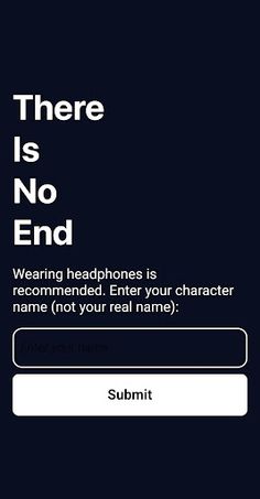 There Is No End POC - Screenshot 1