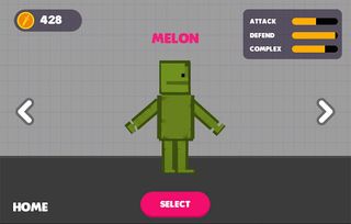 Ragdoll Melon Fight - Screenshot 1