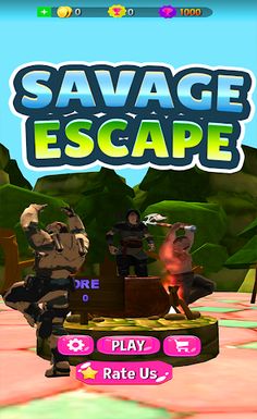 Savage Escape - Screenshot 1
