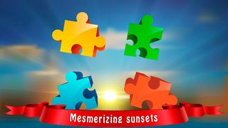 Puzzles for adults sunset - Screenshot 1