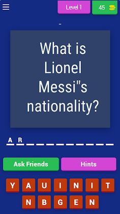 GoalStar Quiz - Screenshot 1
