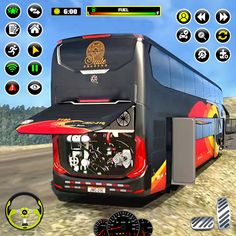 Coach Bus: US Driving Bus Game - Screenshot 1