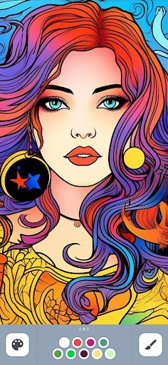 AI Coloring Pages - Art Game - Screenshot 4