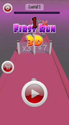 First Run 3D - Screenshot 1