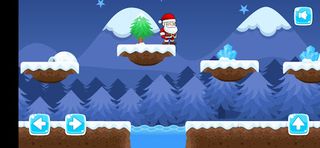 Jumper Santa Run - 2D Xmas - Screenshot 3