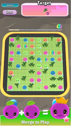 Slime Land : Merge Puzzle - Screenshot 1