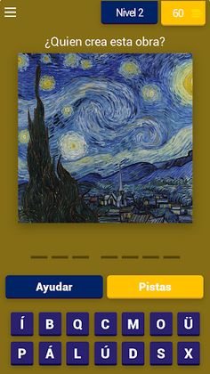 Quiz de Pinturas Famosas - Screenshot 2