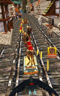 Dog Jungle Run Endless 3D - Screenshot 2