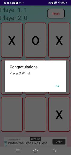 Tic Tac Toe Game - Screenshot 3