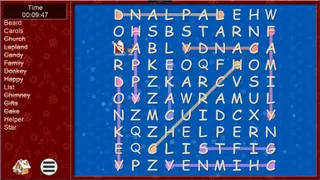 Xmas Word Search - Screenshot 1