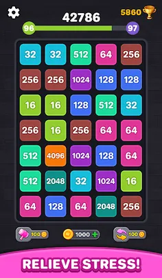 2048 Number Puzzle: Merge Game - Screenshot 3