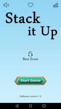 Stack Up 2D: Block Stacker Cha - Screenshot 1