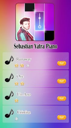 Sebastian Yatra Piano Tiles Ga - Screenshot 2