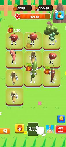 Fruit Veggies Saga - Screenshot 1