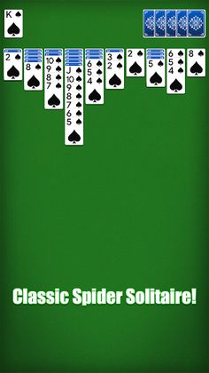 Spider Solitaire - Card Game - Screenshot 1
