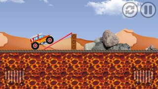 Fire Truck Hill Climb - Screenshot 1