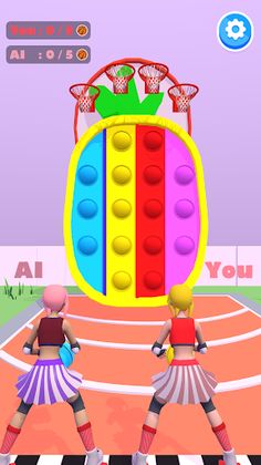 Pop It Hoop - Screenshot 1