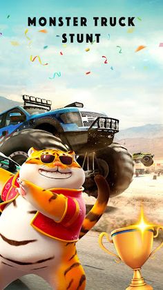 Lucky Tiger Go Monster truck - Screenshot 3