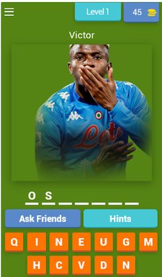 Soccer Strikers - Guess Player - Screenshot 1